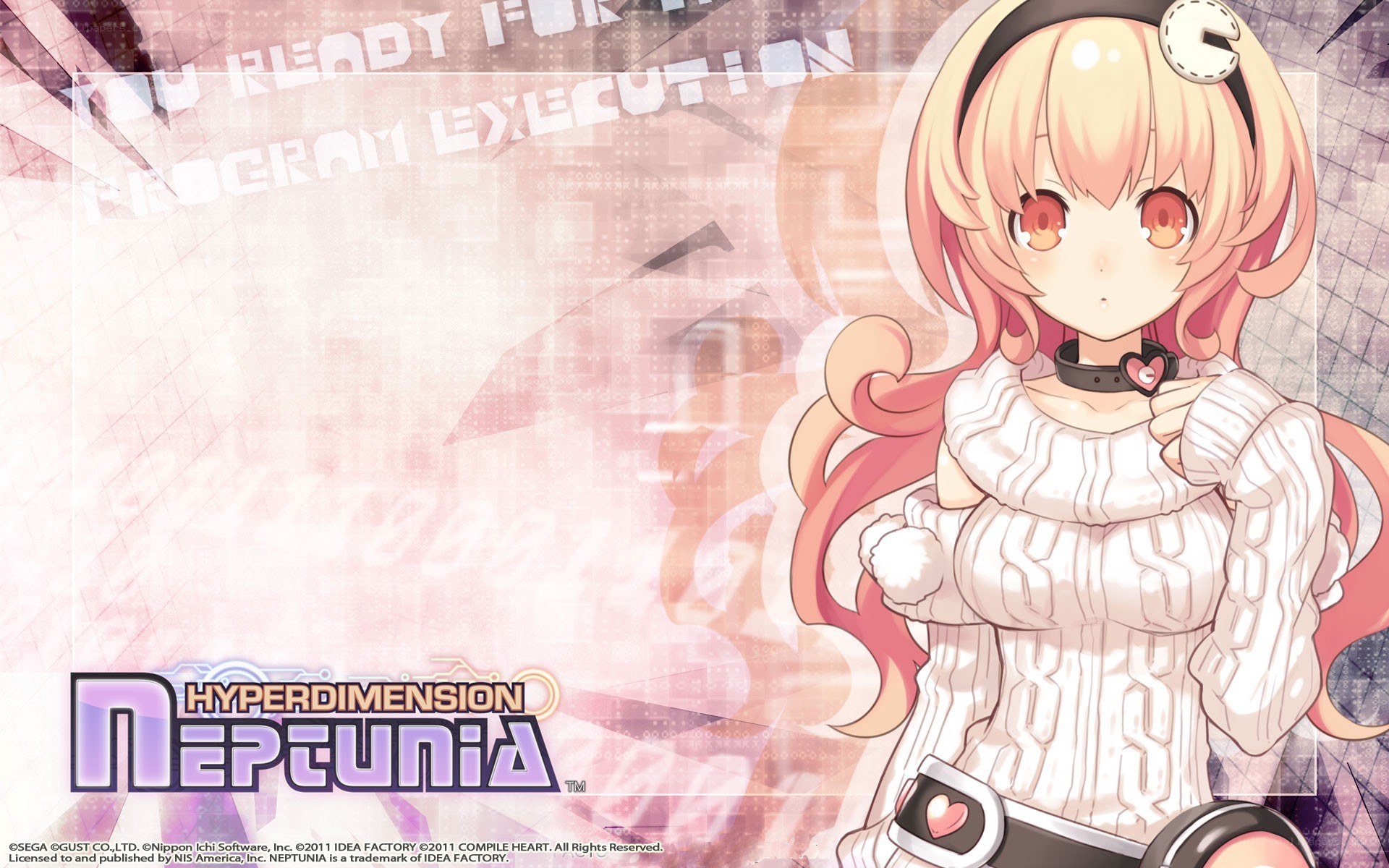 Neptunia character art