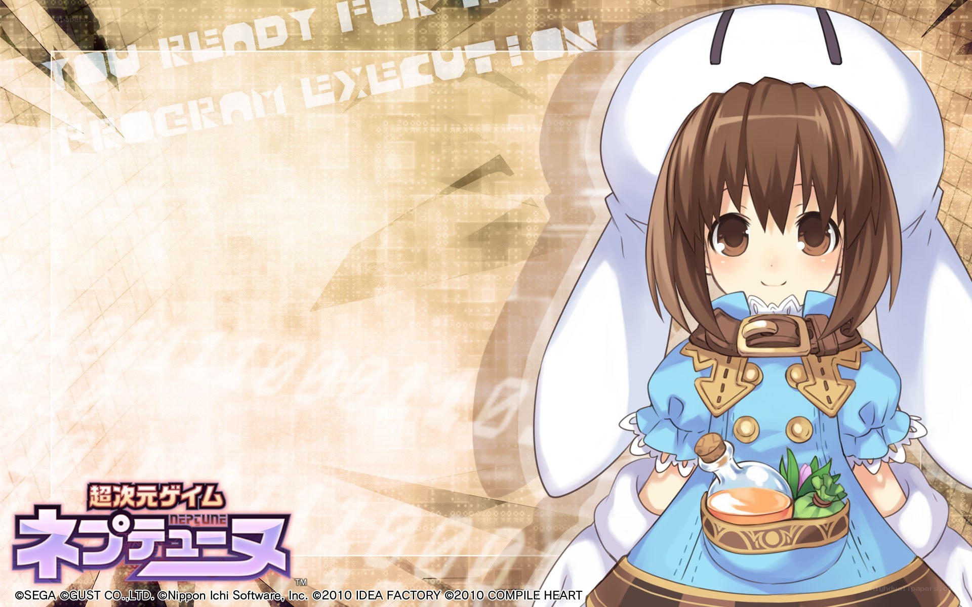 Neptunia character art