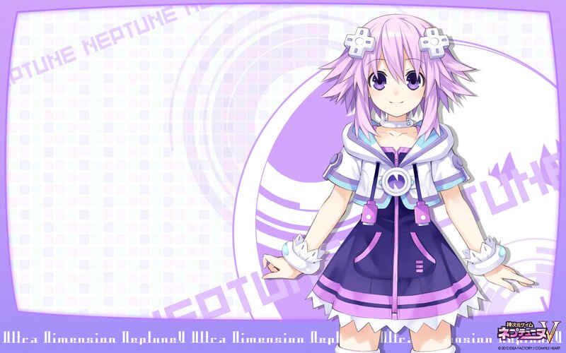 Neptunia character art