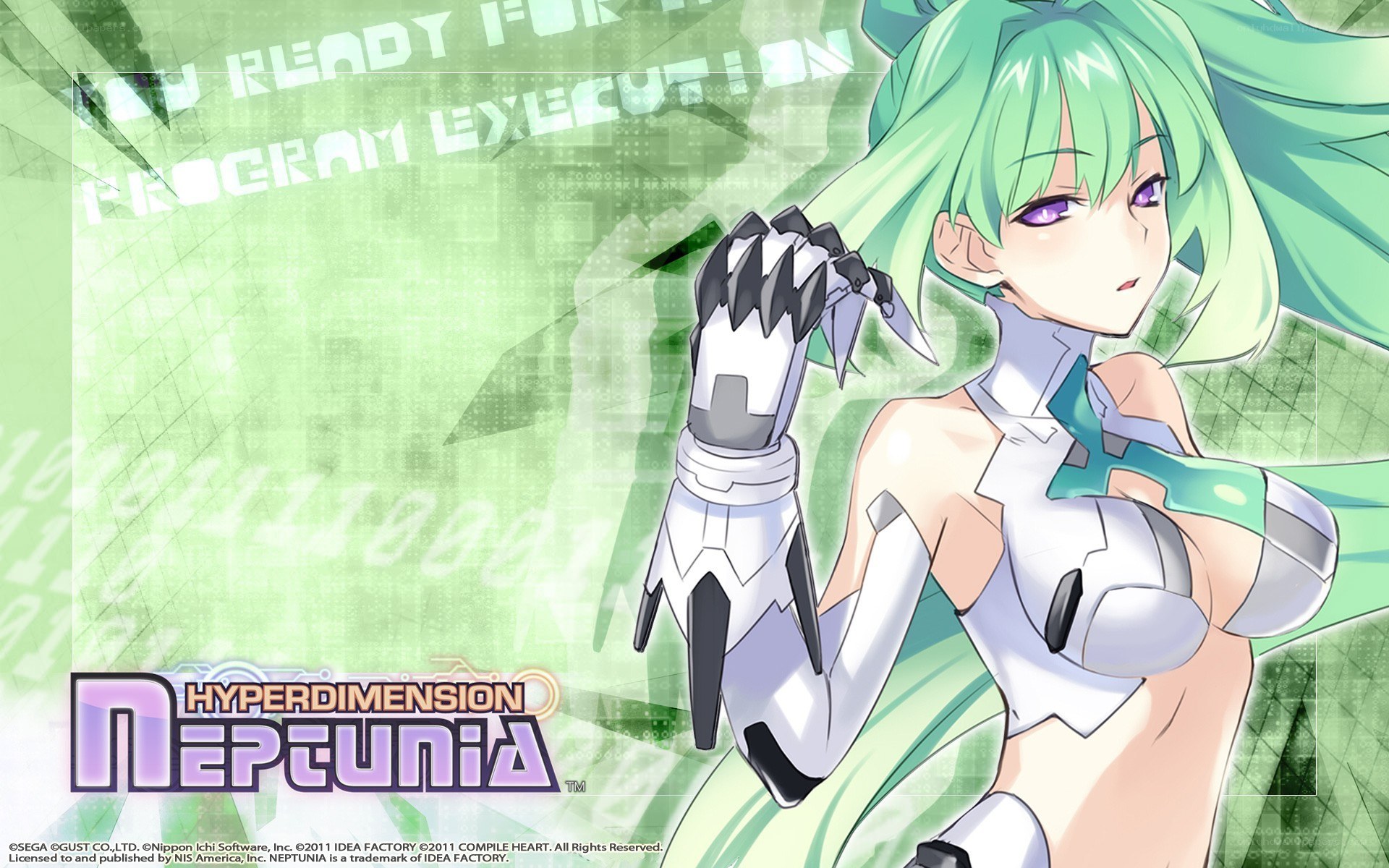 Neptunia character art