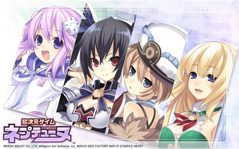Neptunia game characters