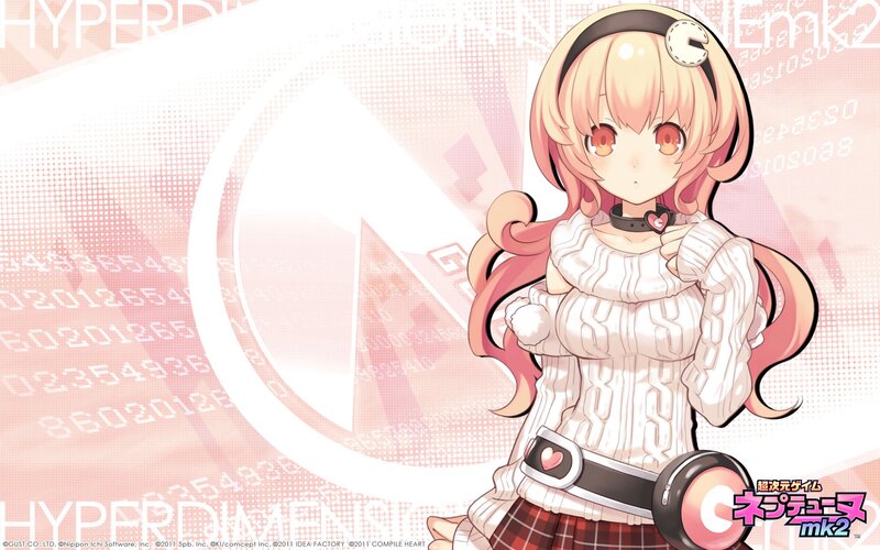 Neptunia mk2 character art