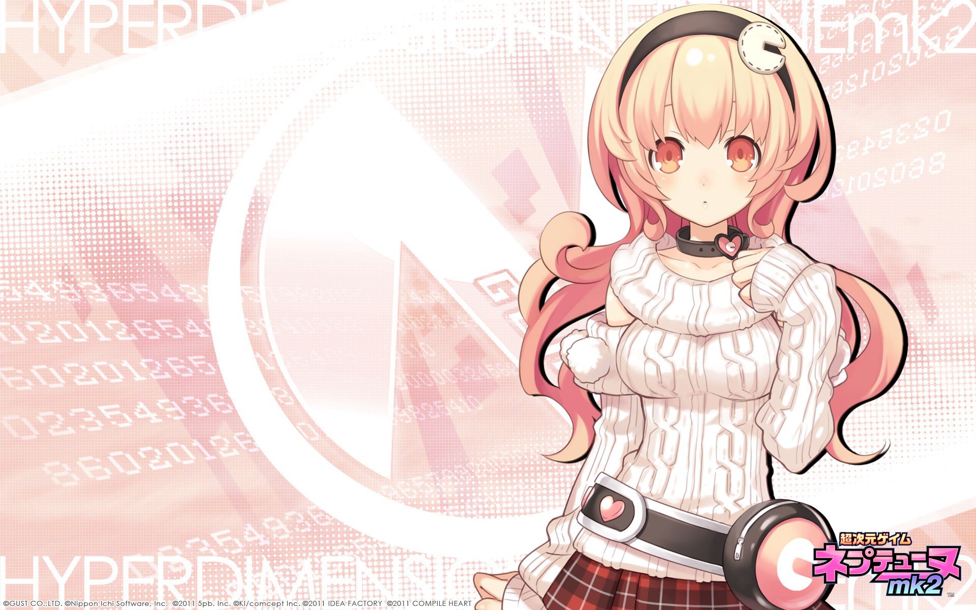 Neptunia mk2 character art
