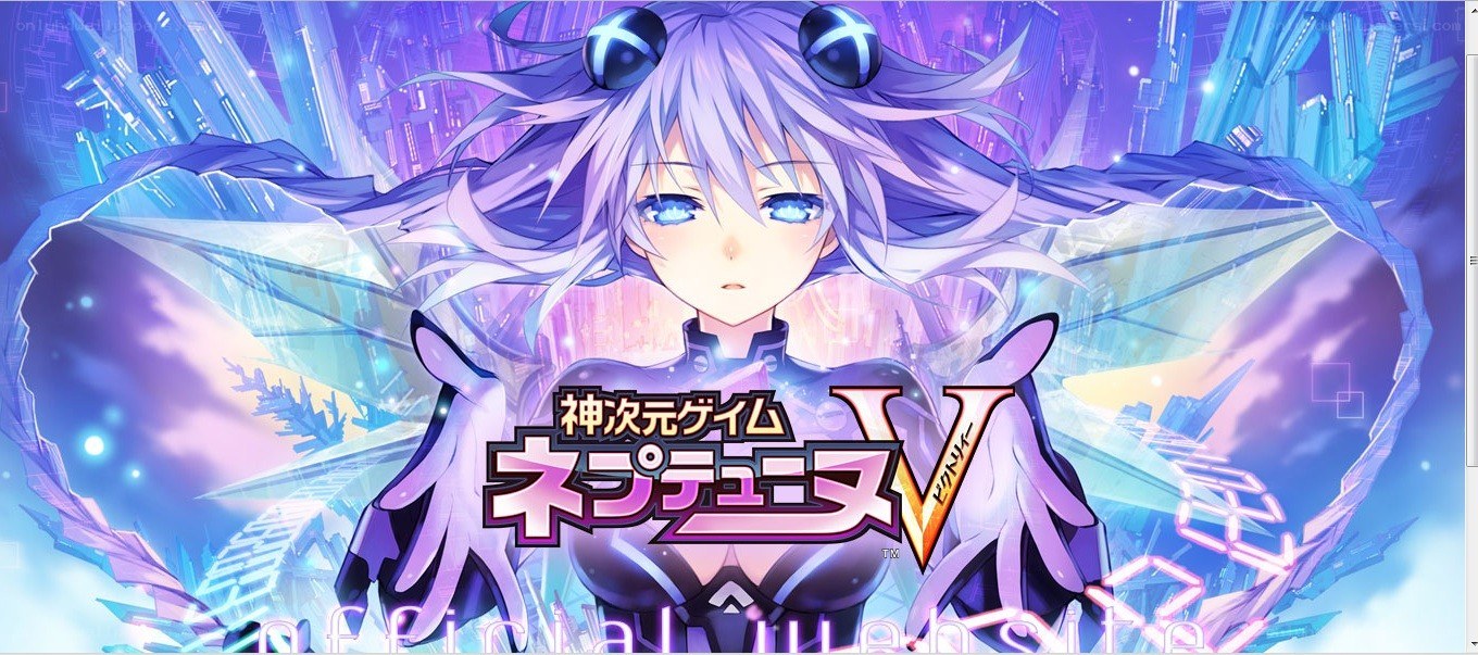 Neptunia V game art