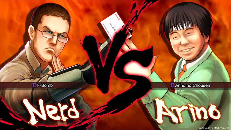 Nerd vs Arino battle