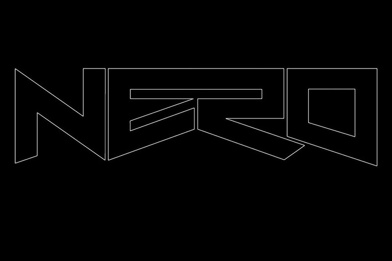 NERO logo design