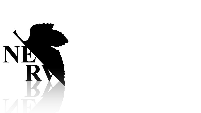 NERV logo silhouette