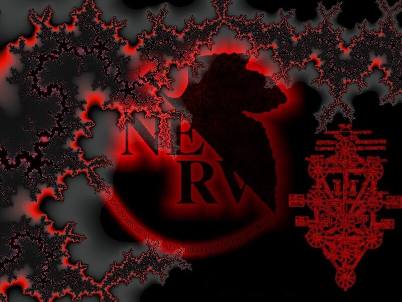 Nerv Logo with Fractal Pattern