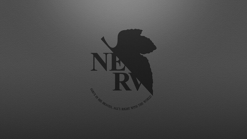 Nerv Logo with Leaf — Gray