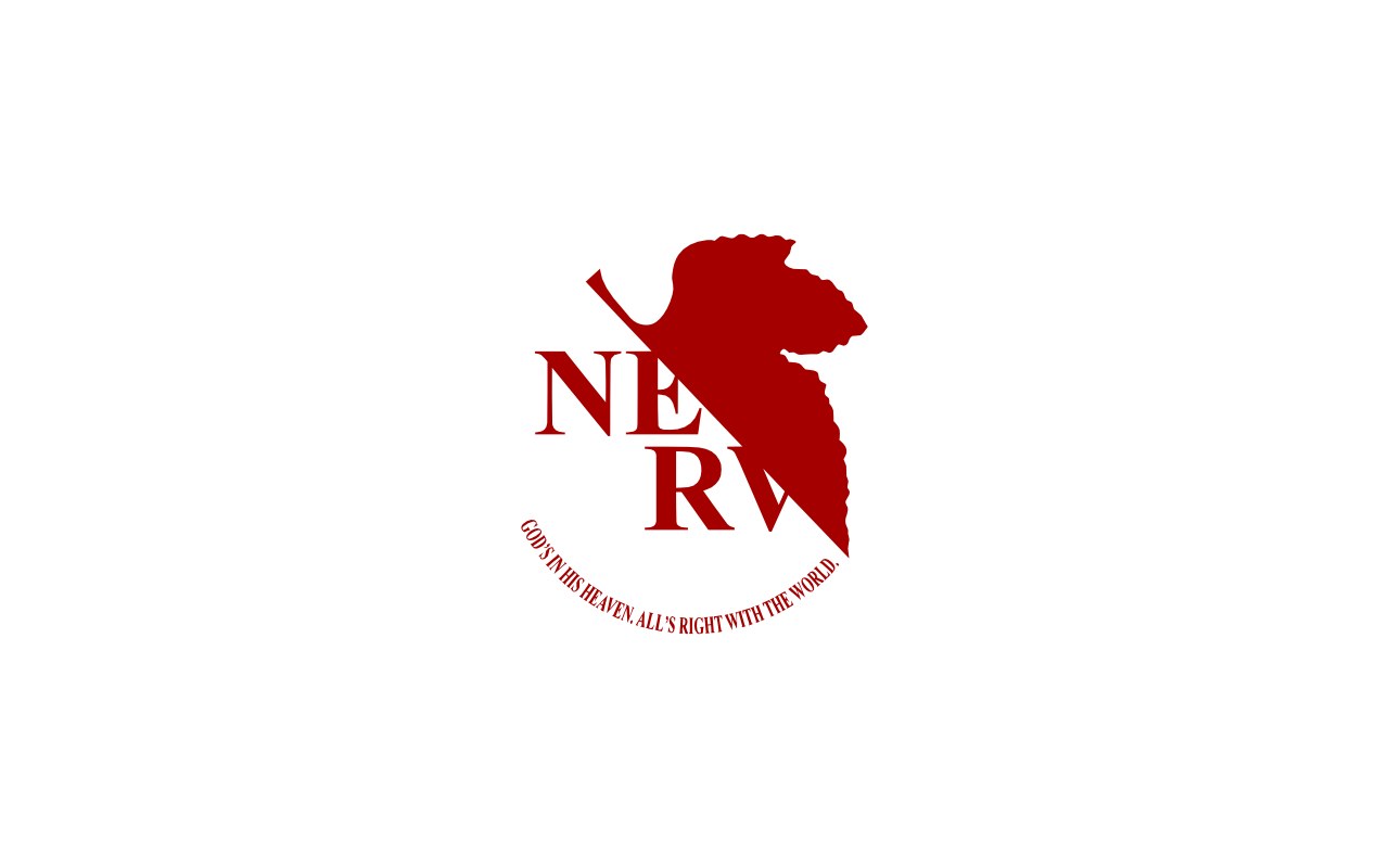 NERV logo with leaf symbol