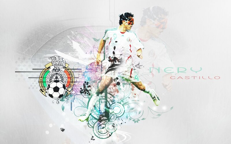 Nery Castillo soccer player art