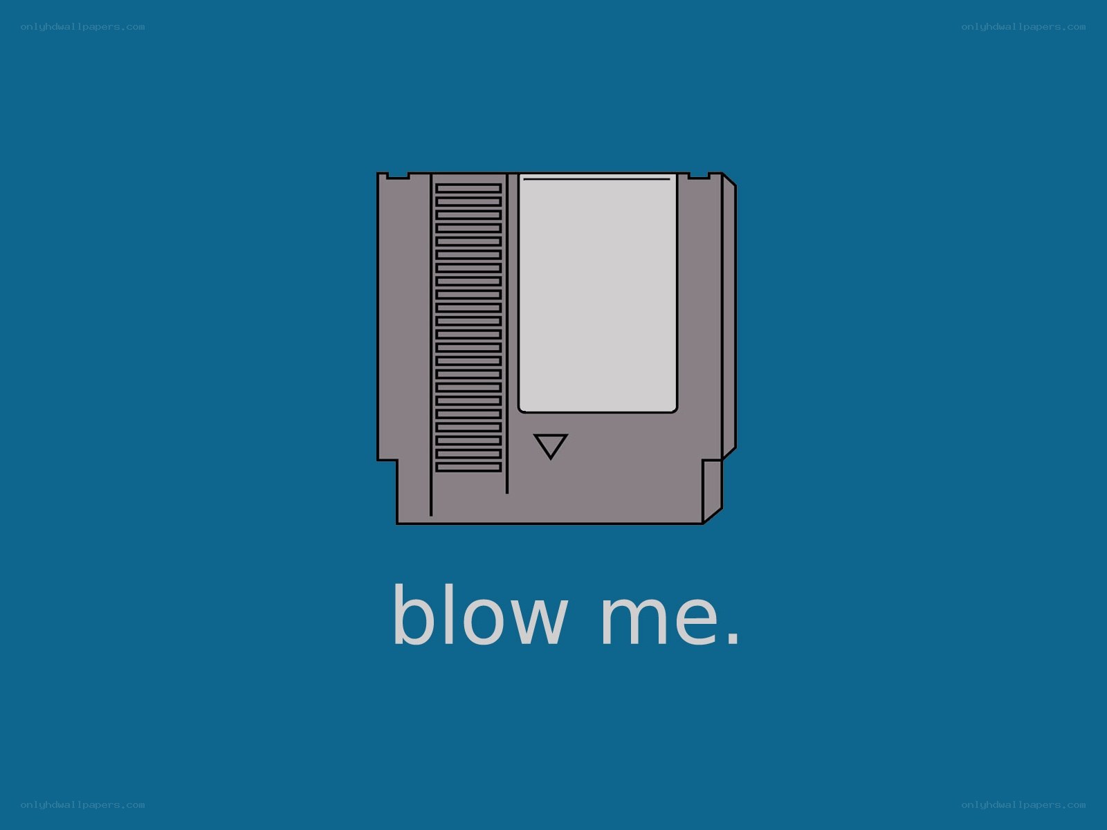 NES cartridge with text