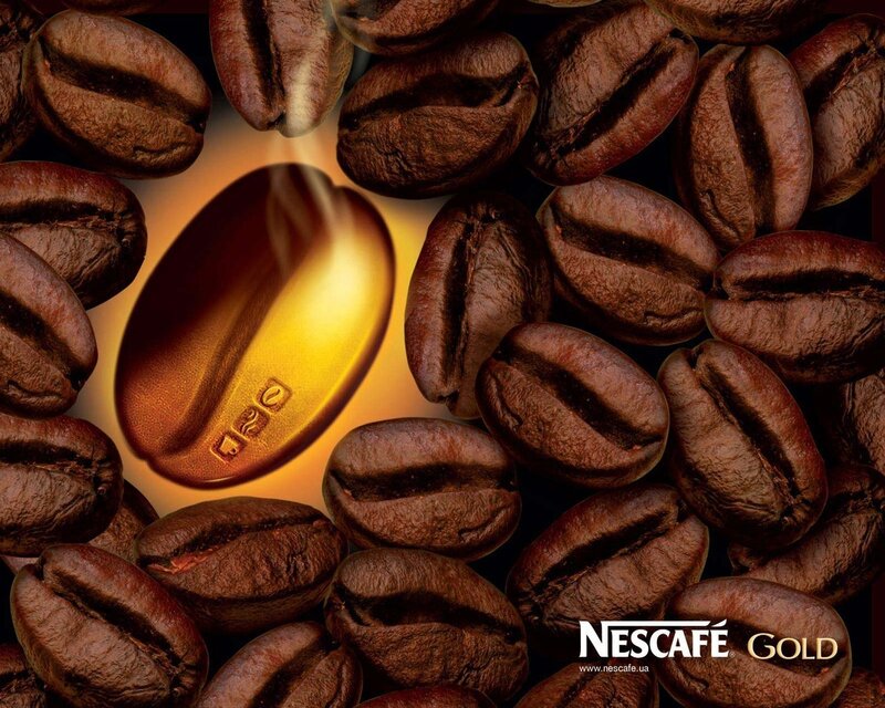 Nescafe Gold coffee beans