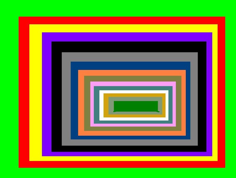 Nested Colorful Rectangles