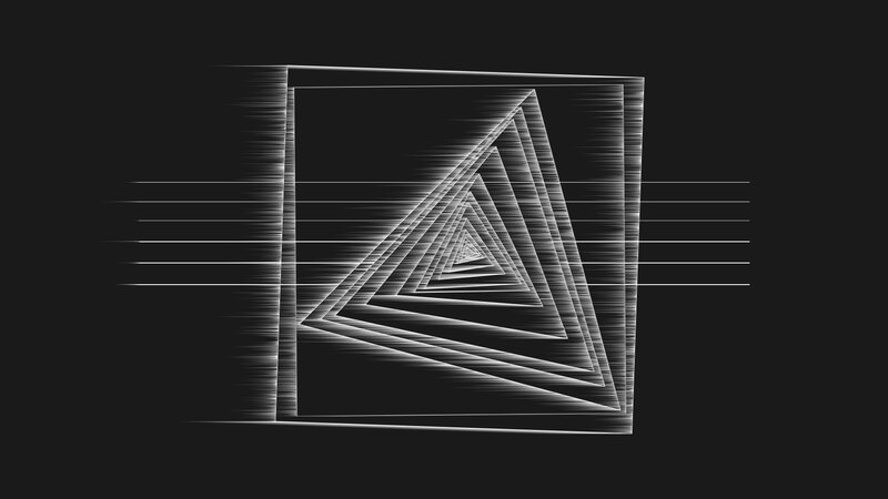Nested Triangles in Square