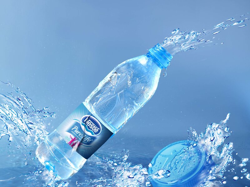 Nestle Pure Life water bottle