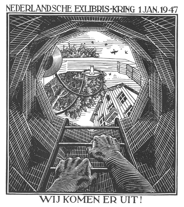 Netherlands Exlibris Ring 1947