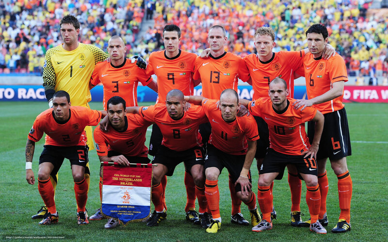 Netherlands Football Team — Orange, Serious