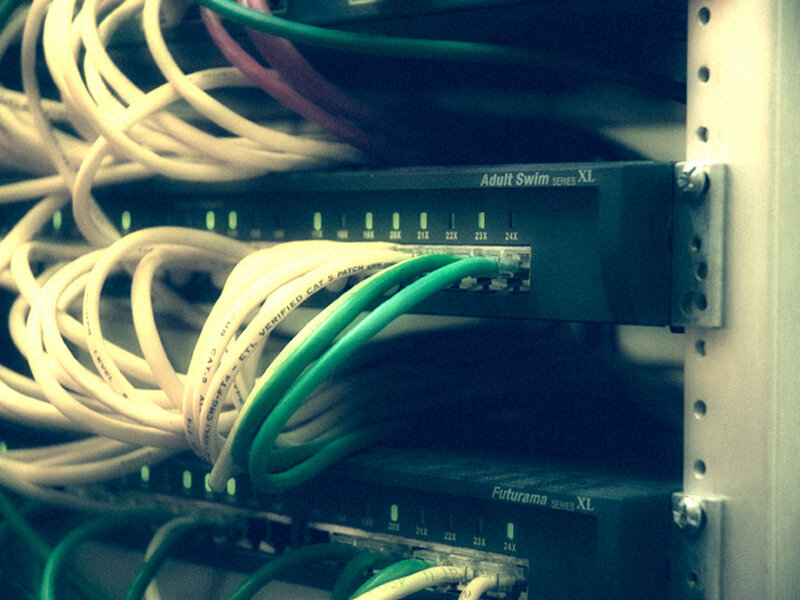 Network cables and switches