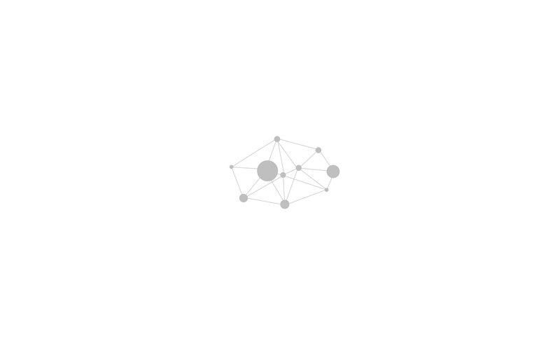 Network of Connected Nodes — Gray