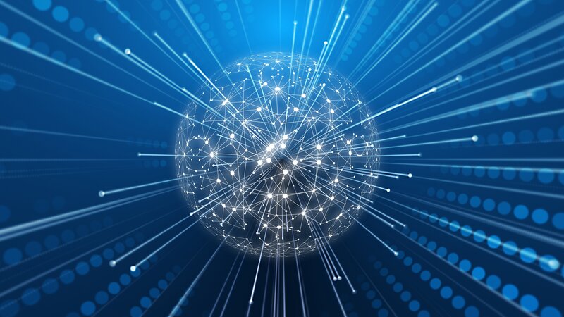 Network Sphere with Rays