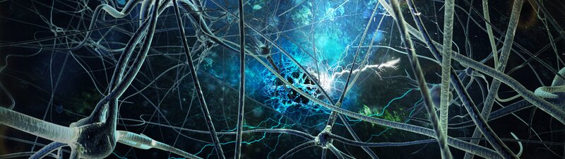 Neural Network Activity — Blue