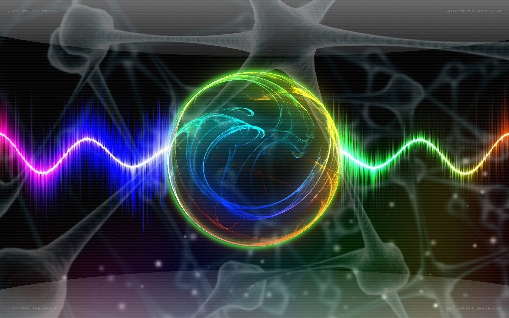 Neural network with sound waves