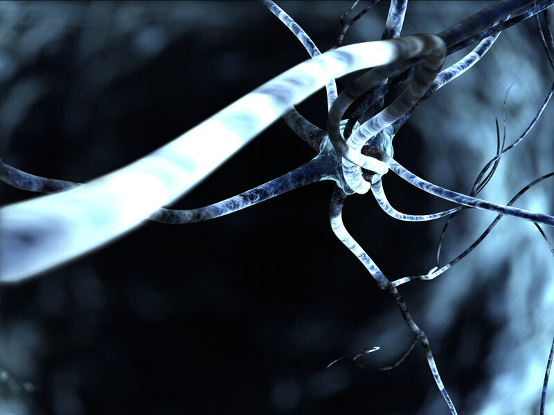 Neuron Network — Blue