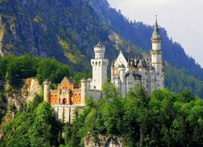 Neuschwanstein Castle in Bavaria