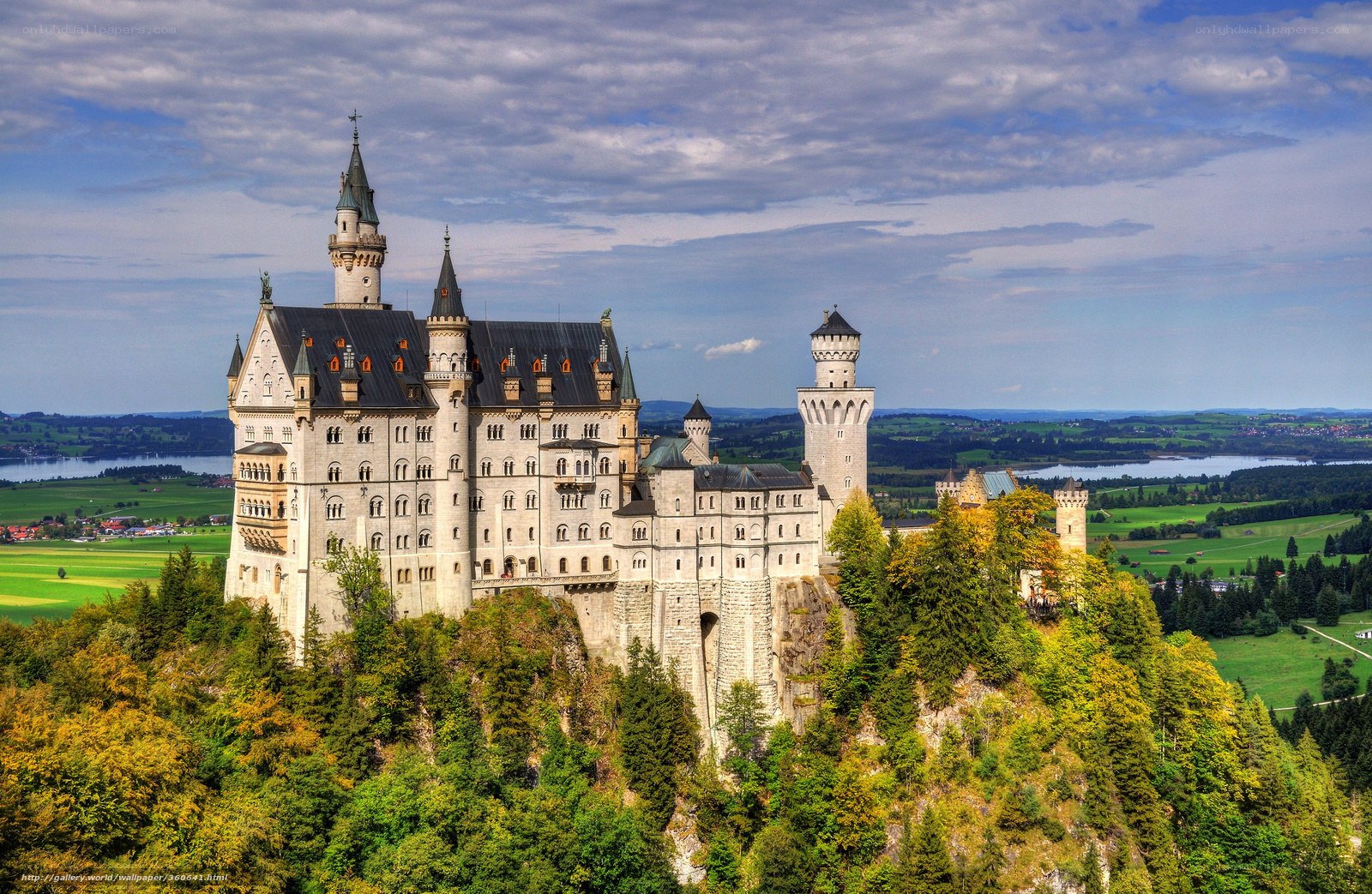 Neuschwanstein Castle in Bavaria