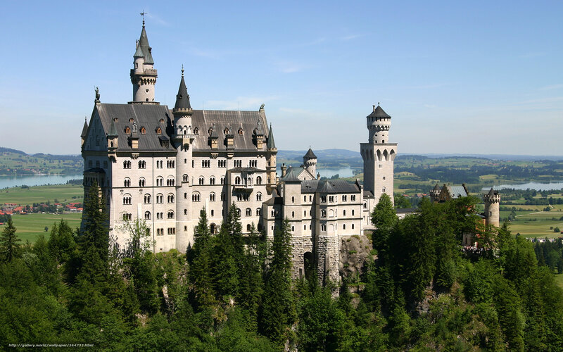 Neuschwanstein Castle in Bavaria