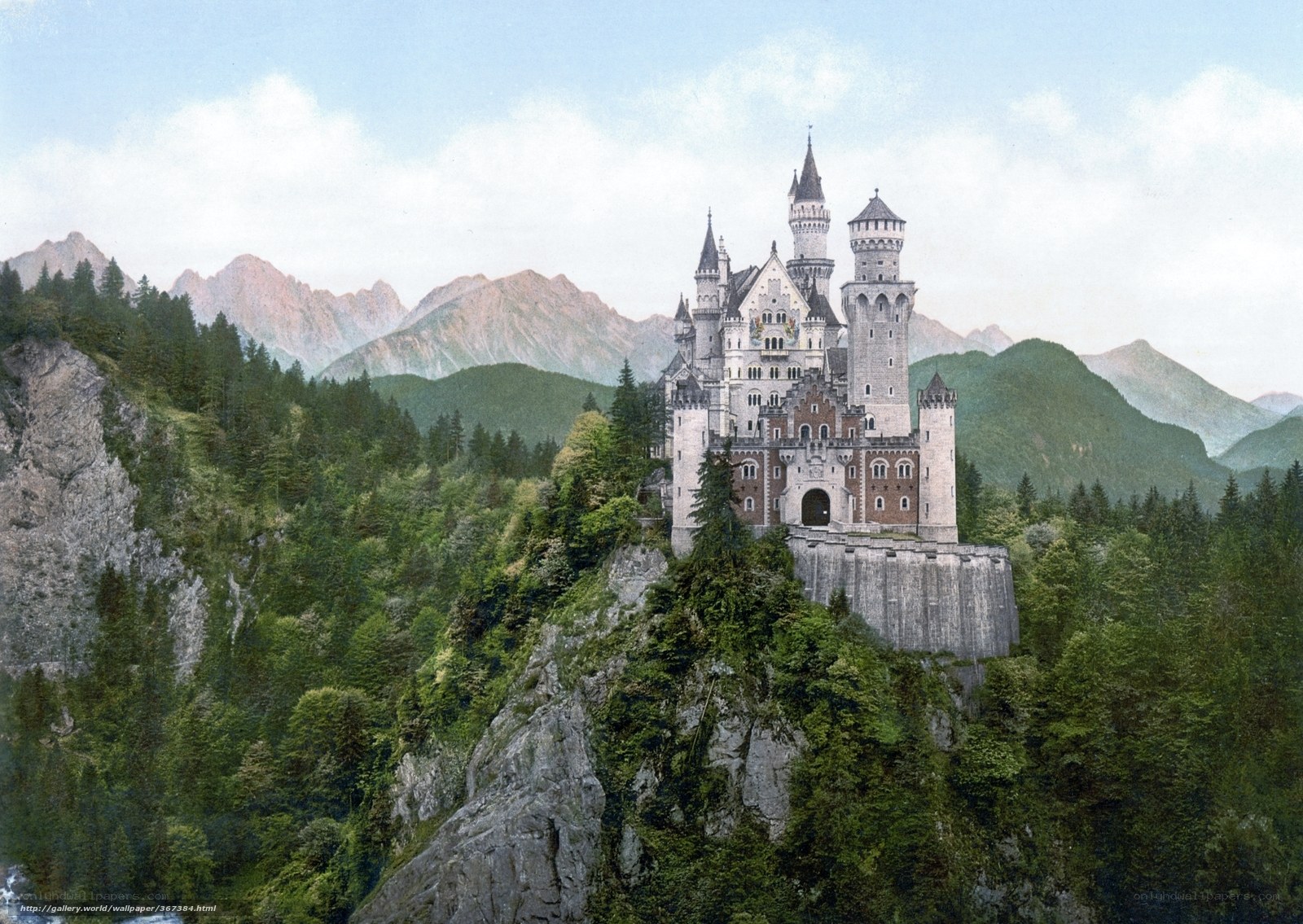 Neuschwanstein Castle in Bavaria