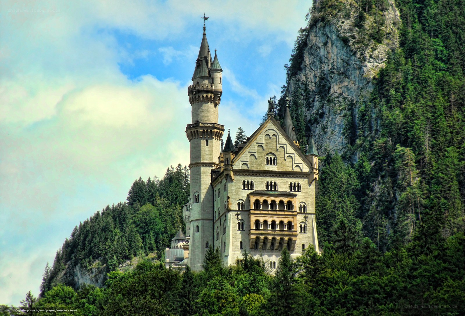 Neuschwanstein Castle in Bavaria
