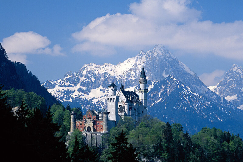 Neuschwanstein Castle in Bavaria