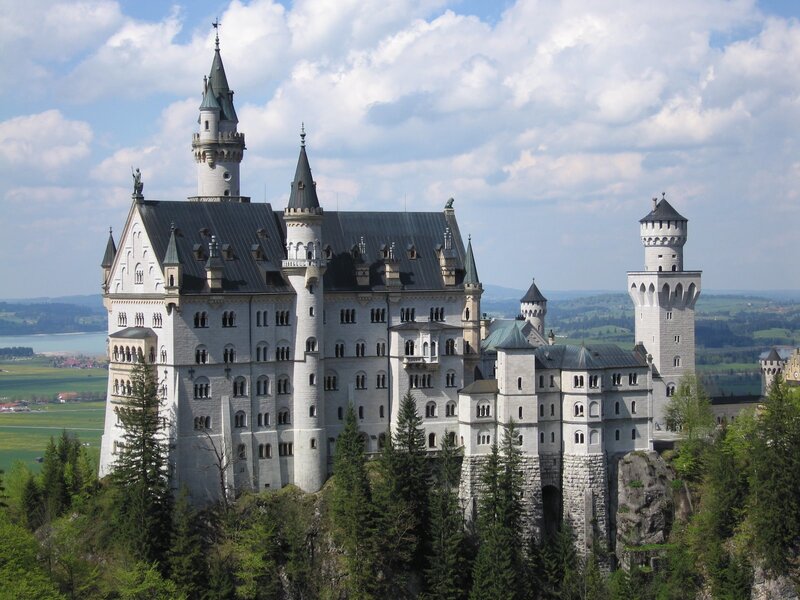 Neuschwanstein Castle in Bavaria