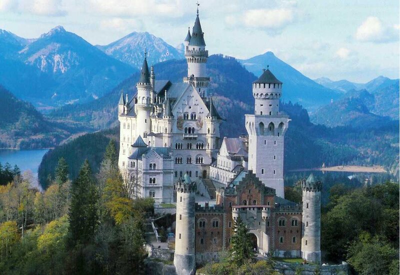 Neuschwanstein Castle in Bavaria
