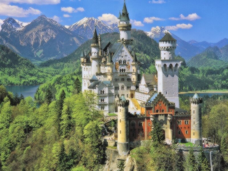 Neuschwanstein Castle in Bavaria