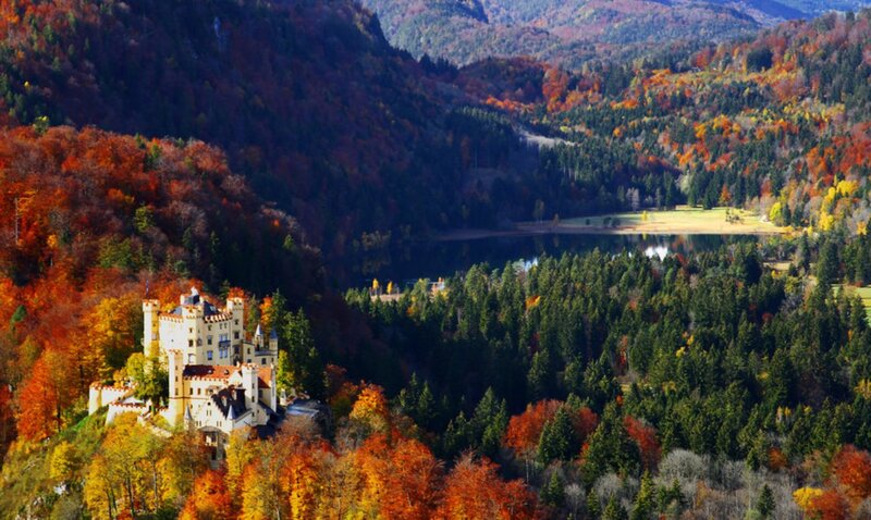 Neuschwanstein Castle — Orange, Serene