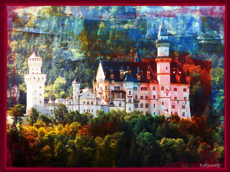 Neuschwanstein Castle — Red