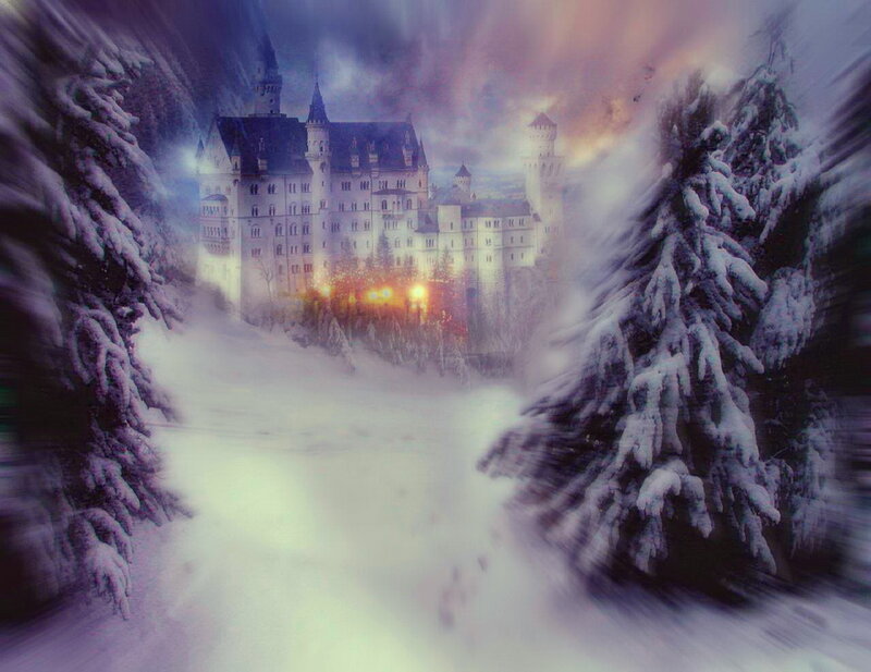 Neuschwanstein Castle — White, Mystical