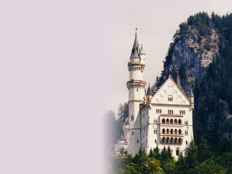 Neuschwanstein Castle — White, Serene, Photograph
