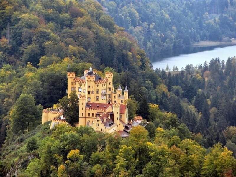 Neuschwanstein Castle — Yellow