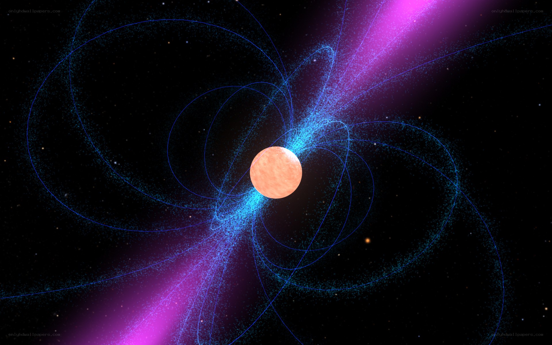 Neutron star with magnetic field