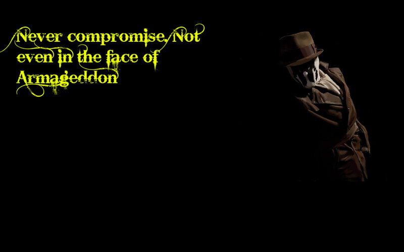 Never compromise in face of Armageddon