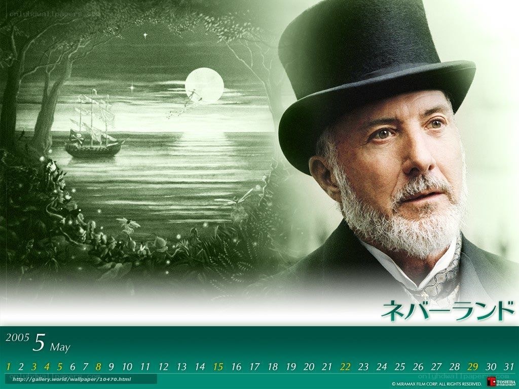 Neverland movie calendar