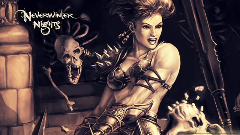 Neverwinter Nights character art