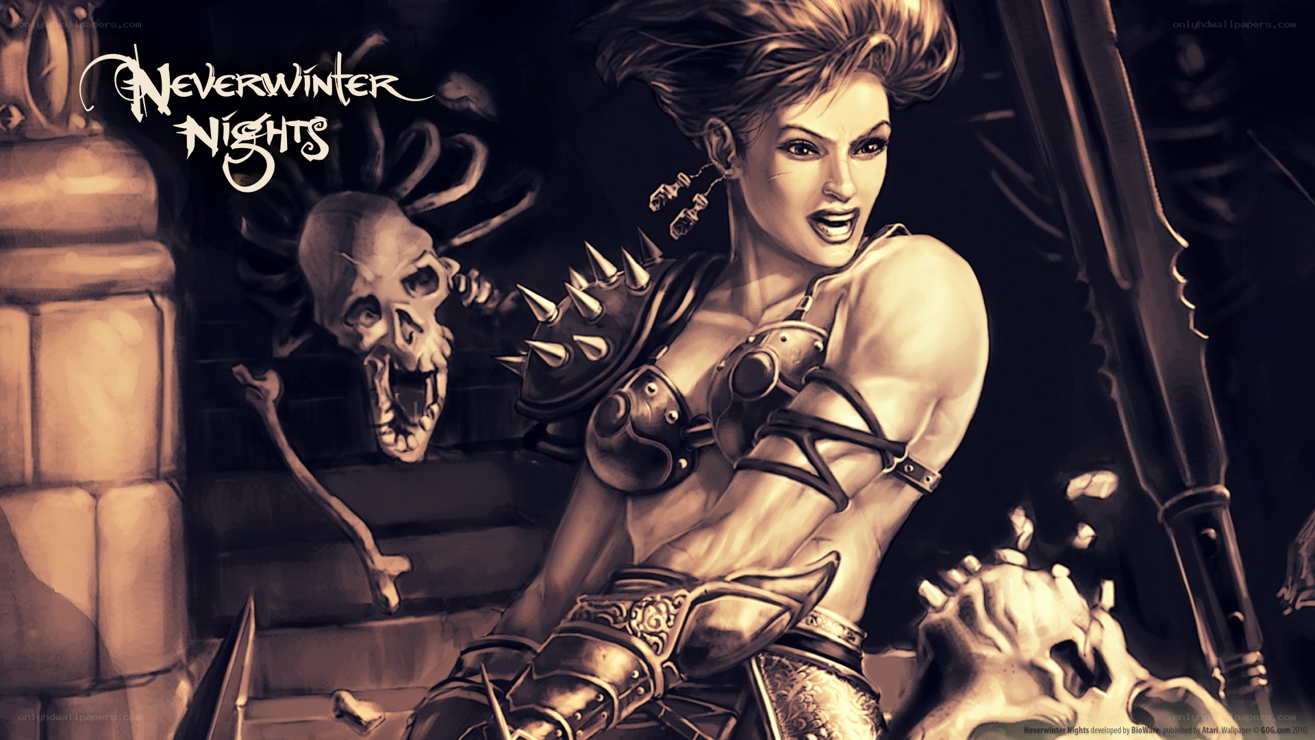 Neverwinter Nights character art