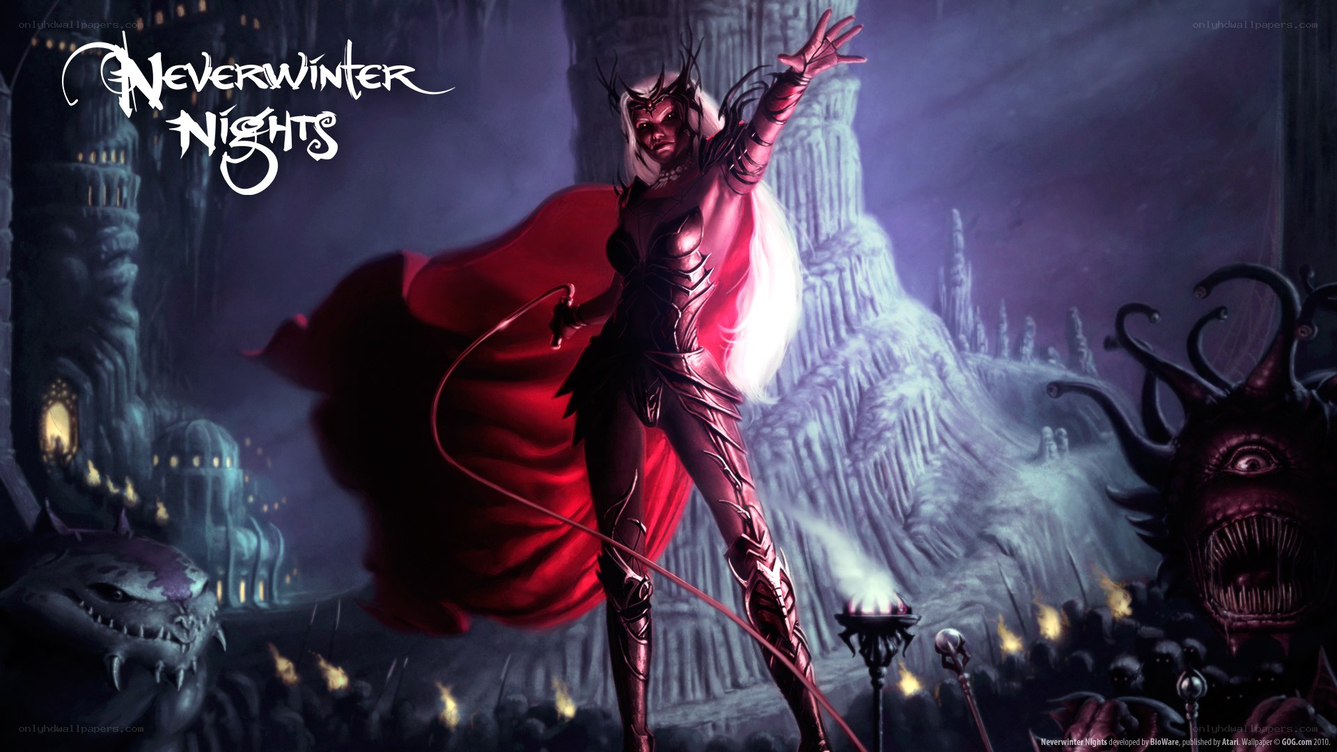 Neverwinter Nights character art
