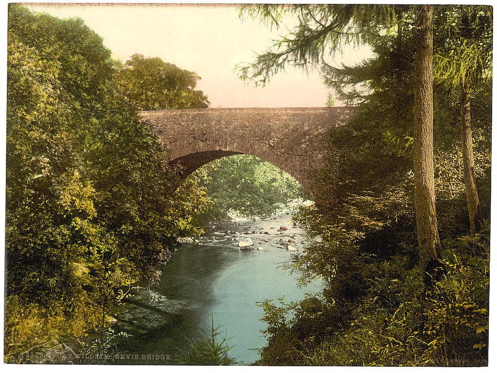 Nevis Bridge in Scotland