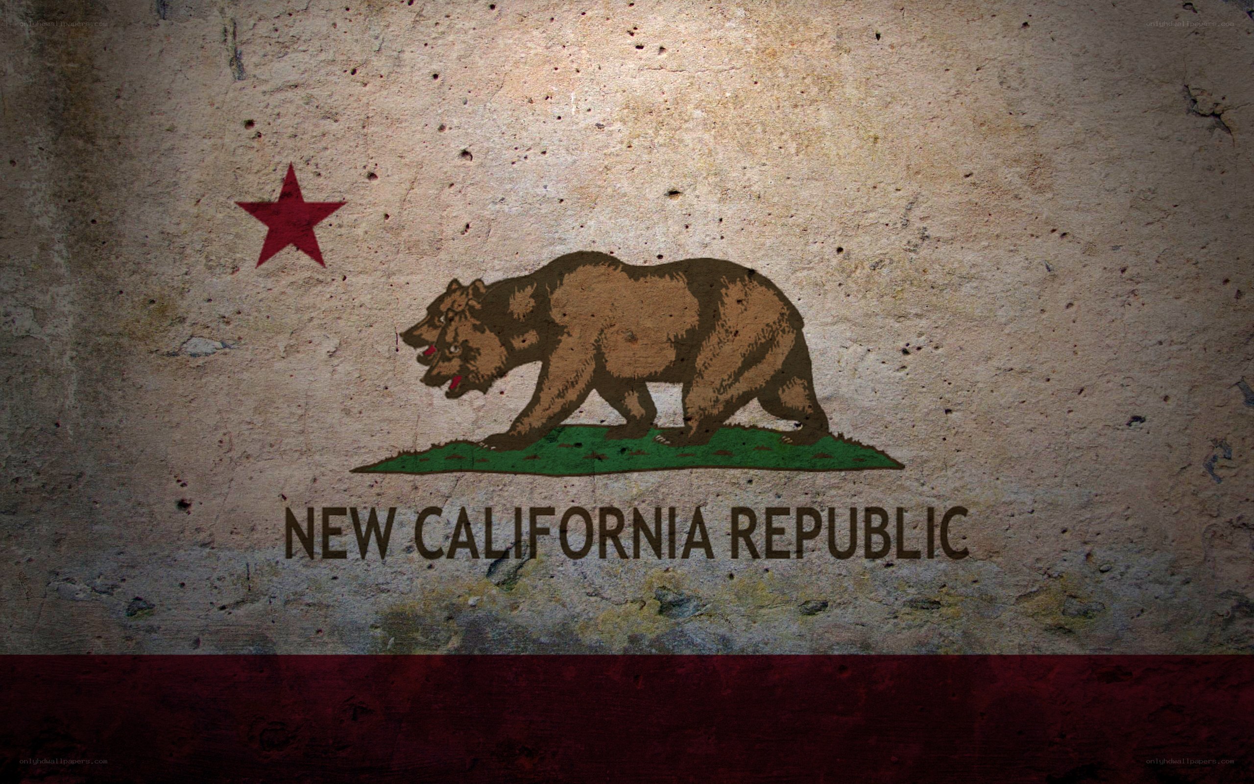 New California Republic flag